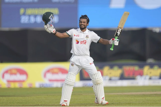জোড়া সেঞ্চুরিতে ইতিহাসের পাতায় শান্ত জোড়া সেঞ্চুরিতে ইতিহাসের পাতায় শান্ত