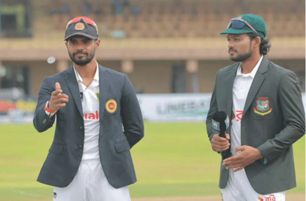 কলম্বো টেস্টে: টস জিতে ব্যাটিংয়ে বাংলাদেশ কলম্বো টেস্টে: টস জিতে ব্যাটিংয়ে বাংলাদেশ